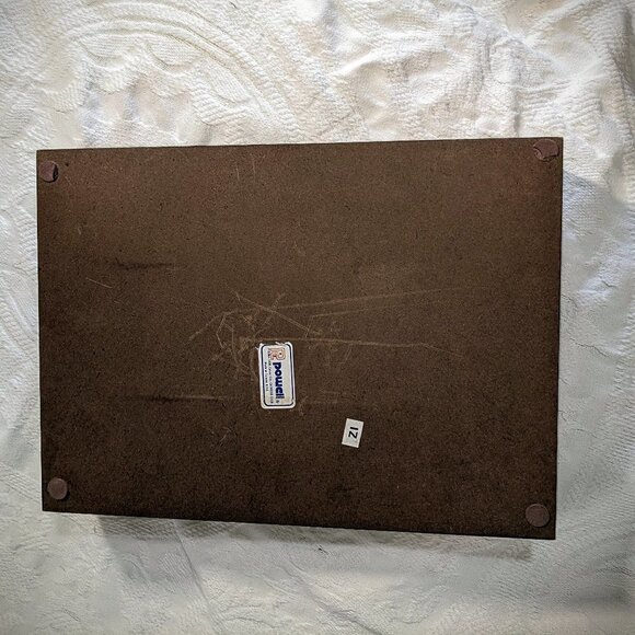 Vintage Wooden Silverware Flatware Chest Storage Box by Powell - Picture 9 of 10